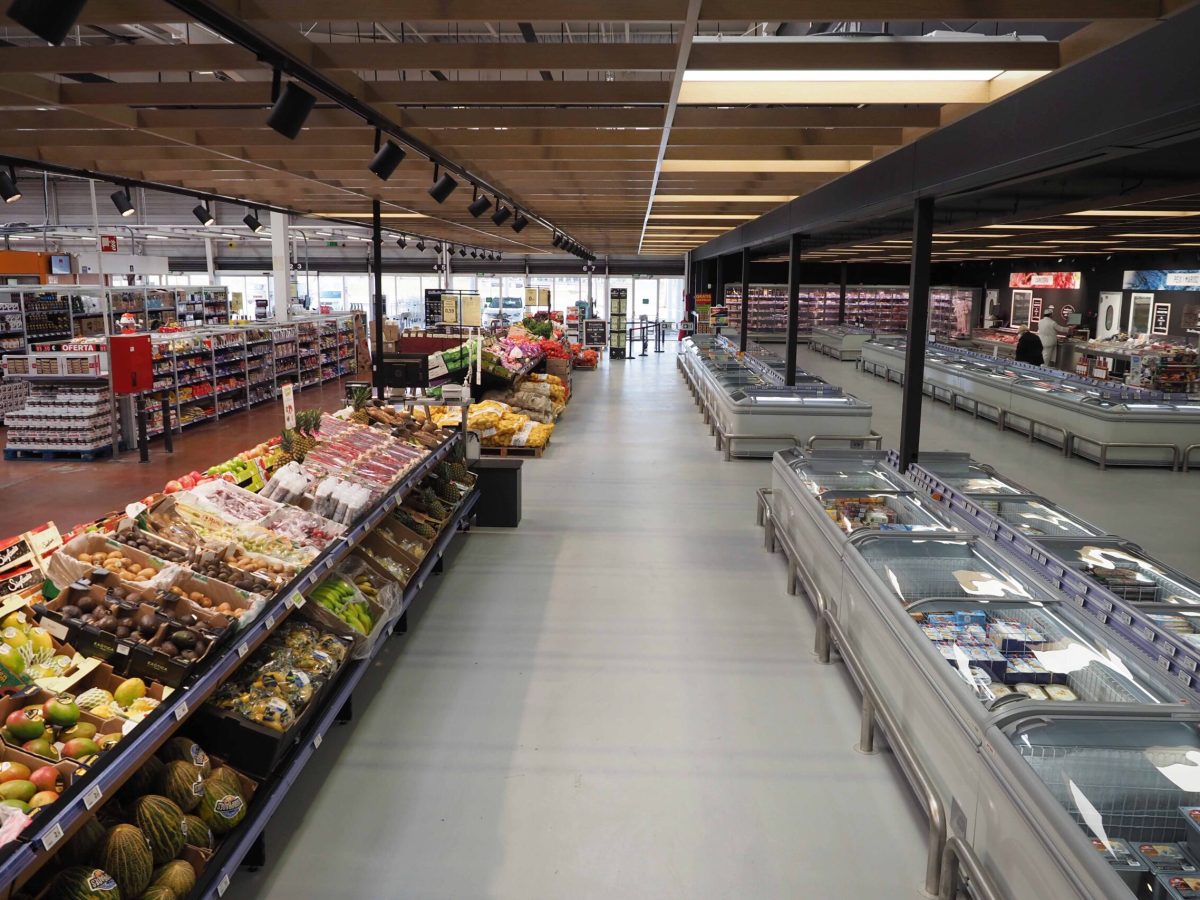 Espais de fresc, secs i bodega del Gros Mercat de Girona. Pere Duran / Nord Media